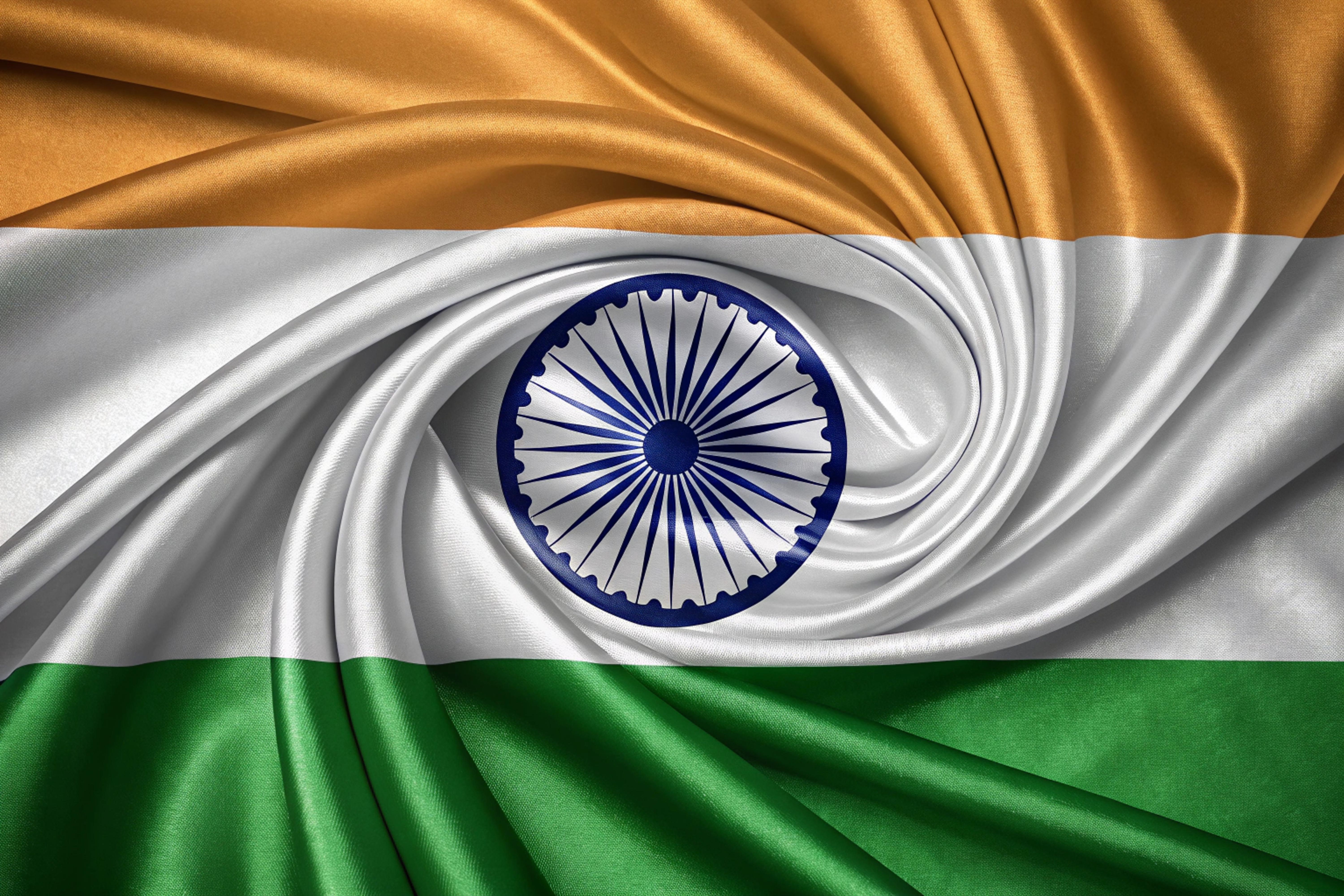 Indian National Flag Tiranga Stock images